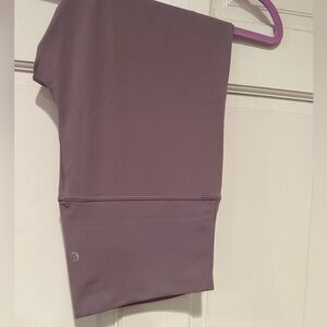 NWOT Lululemon Align High rise crop 23” (only tried on, never worn) Purple Ash